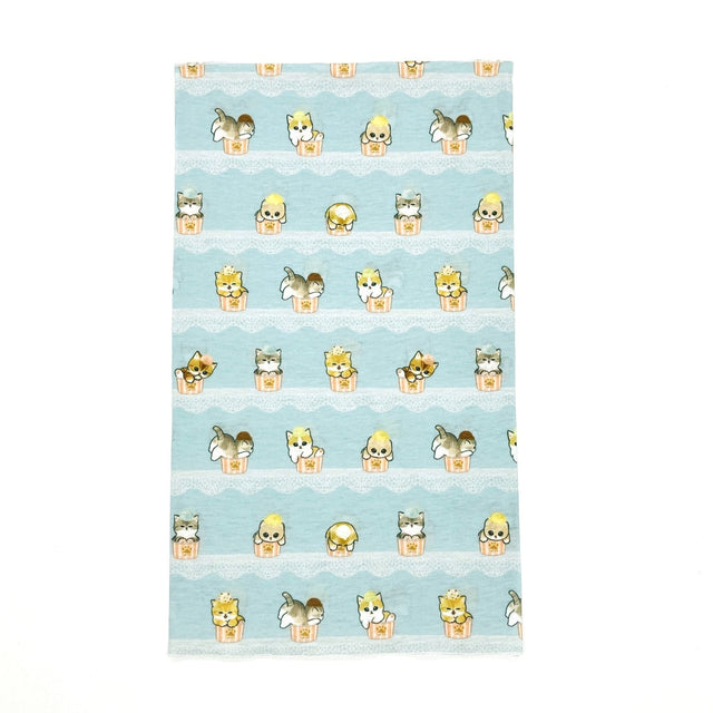 Cuello tubular mofusand con estampado de gatitos y helados