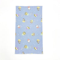 Cuello Mofusand con estampado de macarones