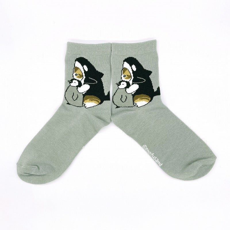 Calcetines de caña baja mofusand Orca Pingüino