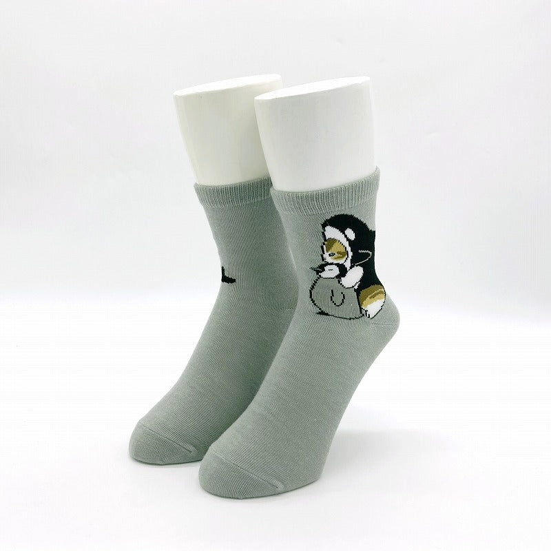 Calcetines de caña baja mofusand Orca Pingüino