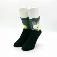 Calcetines mofusand de manzana verde