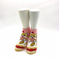 Calcetines Mofusand con diseño de pastel