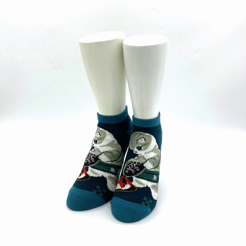 Calcetines Mofusand con diseño de sushi
