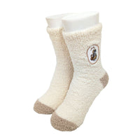 Calcetines Mofusand suaves con parche de perezoso