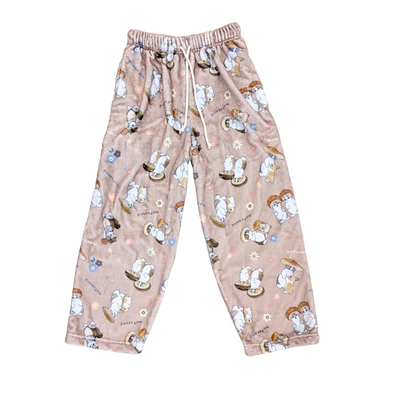 Pantalón de polar Mofusand con hongos