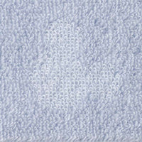 Toalla de baño azul de Mickey y Minnie Mouse