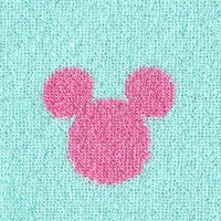 Toalla facial Mickey Mouse, verde Candy