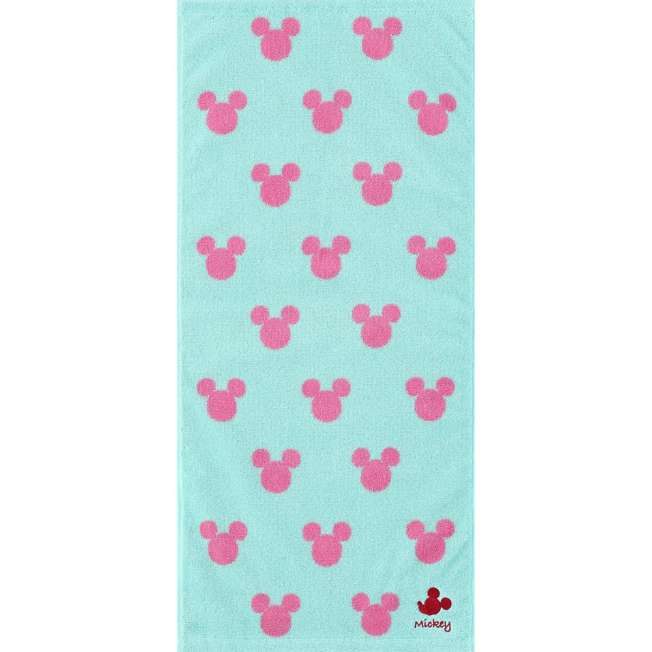 Toalla facial Mickey Mouse, verde Candy