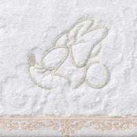 Set de toallas Mickey y Minnie Eternally White
