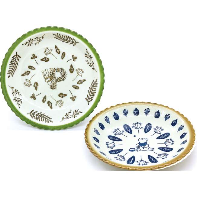 Set de 2 platos para curry y pasta de Winnie the Pooh
