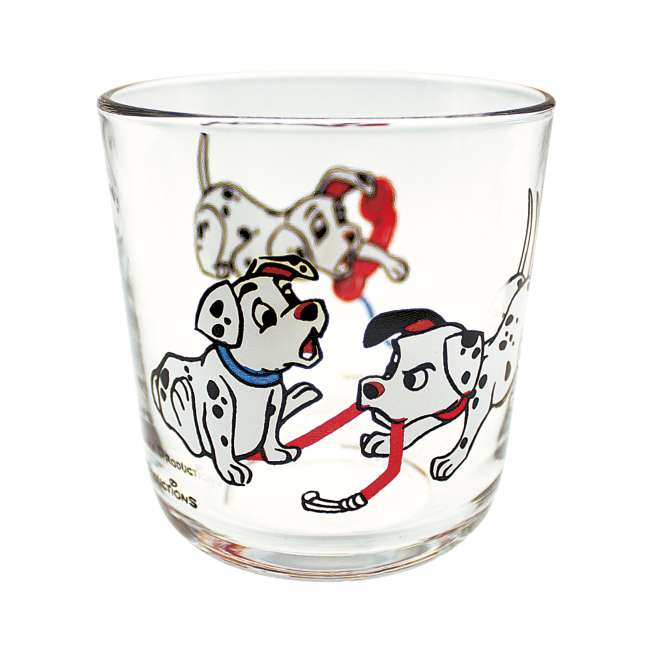 Vaso 101 dálmatas de arte retro de 1963