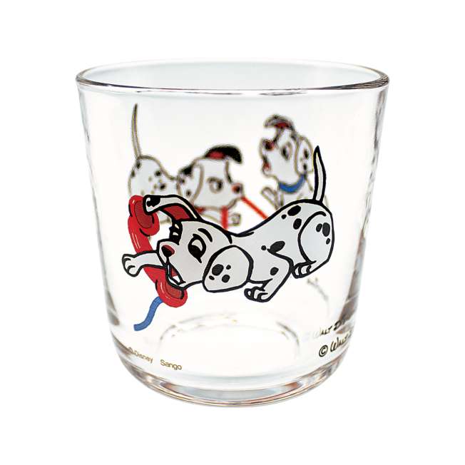 Vaso 101 dálmatas de arte retro de 1963