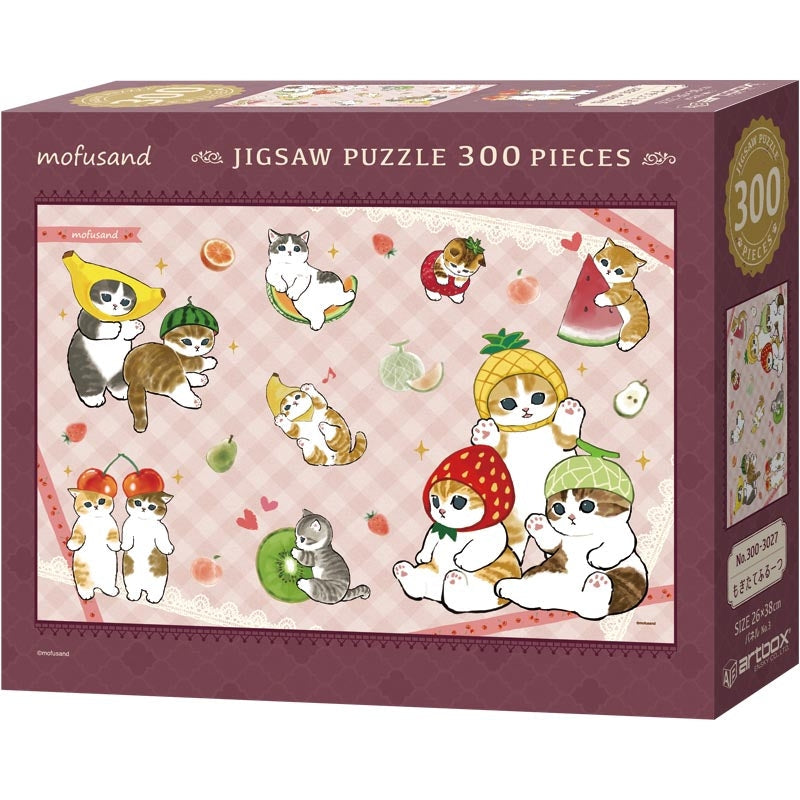 Puzzle mofusand de 300 piezas: Frutas recién cosechadas