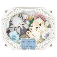 Kit de papercraft mofusand × Hibiya Kadan: invierno