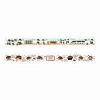 Set de cintas decorativas transparentes Mofusand (2 piezas)