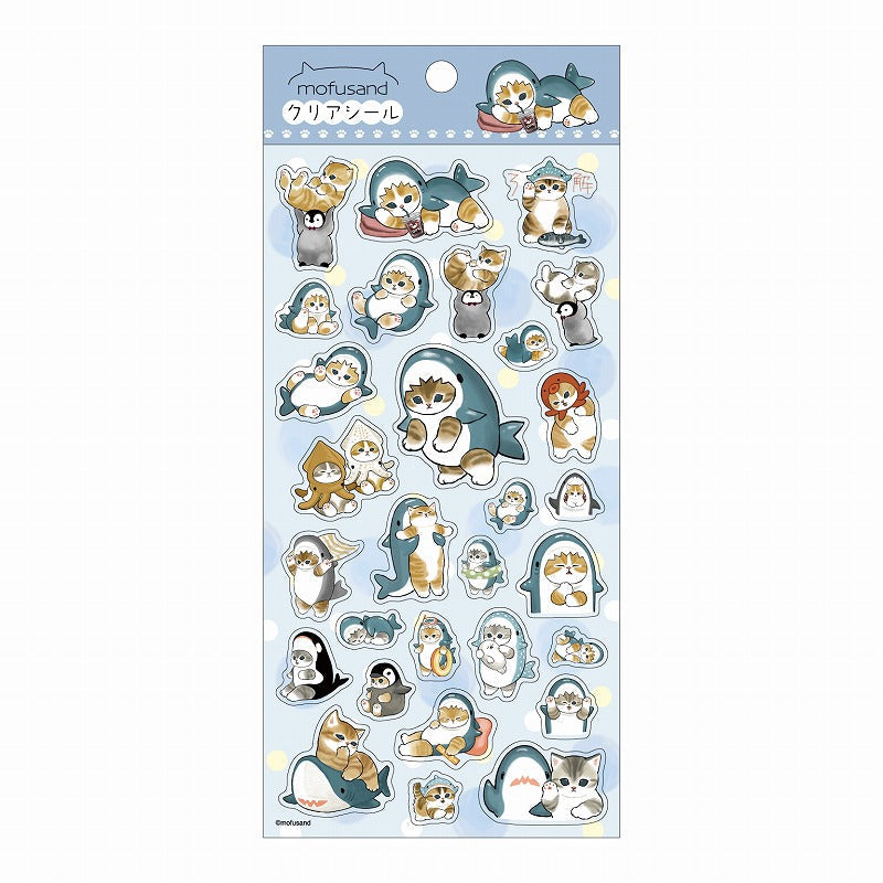 Stickers transparentes Mofusand (7)