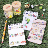 Set de cintas decorativas transparentes mofusand (2 unidades)