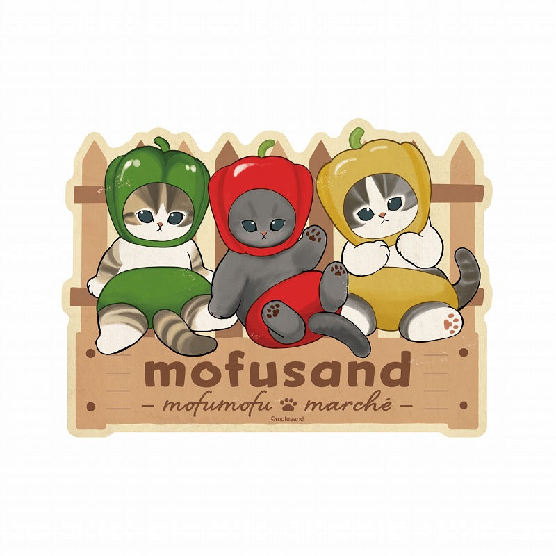 Sticker de viaje mofusand – Mofumofu Marche C