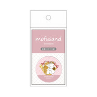 Reposapalillos de vidrio mofusand (crepe rosado)