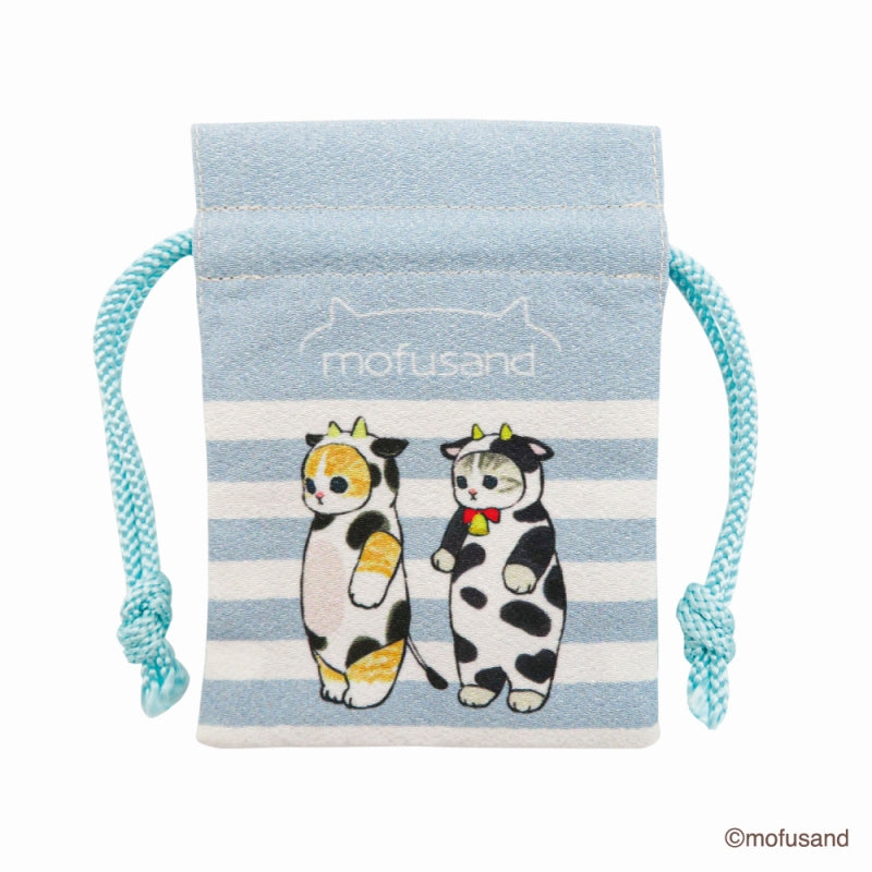 Mofusand: bolsita con diseño de vaca