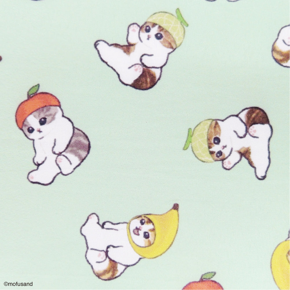 Estuche Mofusand con diseño de frutas
