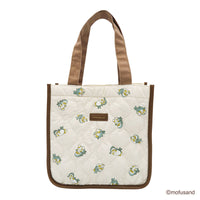 Bolso tote acolchado Mofusand con diseño de tiburón