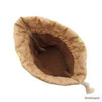 Bolsa acolchada con cordón Mofusand - Dulces