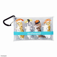 Estuche transparente multiuso Mofusand S - Sushi