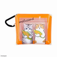 Estuche transparente mofusand SS (choclo)