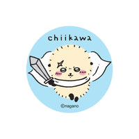 Chiikawa: maíz gigante y sticker aleatorio de Rakko