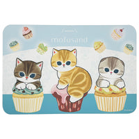 Alfombra de baño Mofusand con gatos cupcake