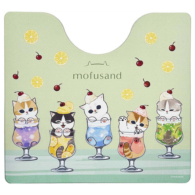 Alfombra de baño mofusand: gatitos soda crema
