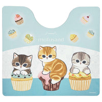 Mofusand: Alfombra de baño con gatitos cupcake