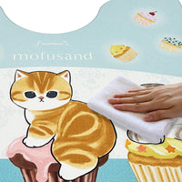 Mofusand: Alfombra de baño con gatitos cupcake