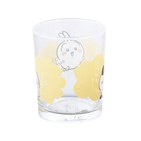 Vaso de vidrio Chiikawa Happy Blossom amarillo