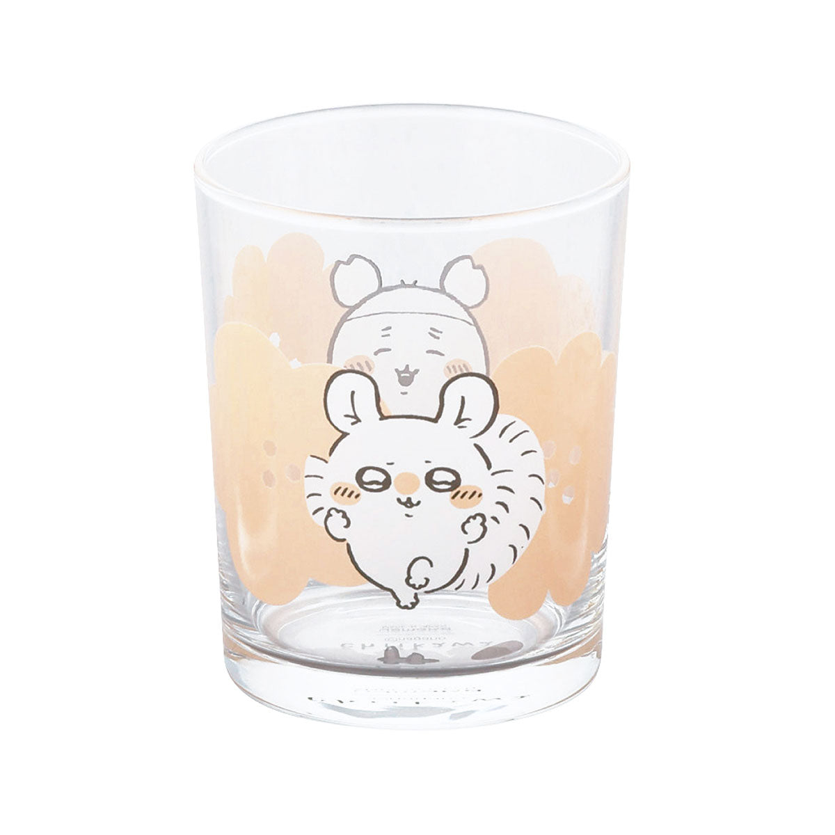 Vaso de vidrio Chiikawa Happy Blossom rosado