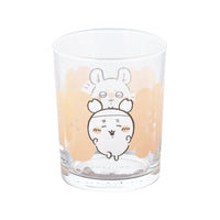 Vaso de vidrio Chiikawa Happy Blossom rosado
