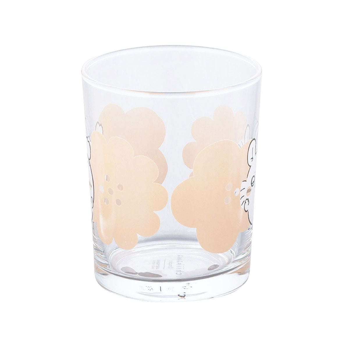 Vaso de vidrio Chiikawa Happy Blossom rosado