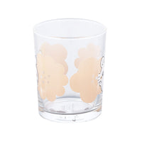 Vaso de vidrio Chiikawa Happy Blossom rosado