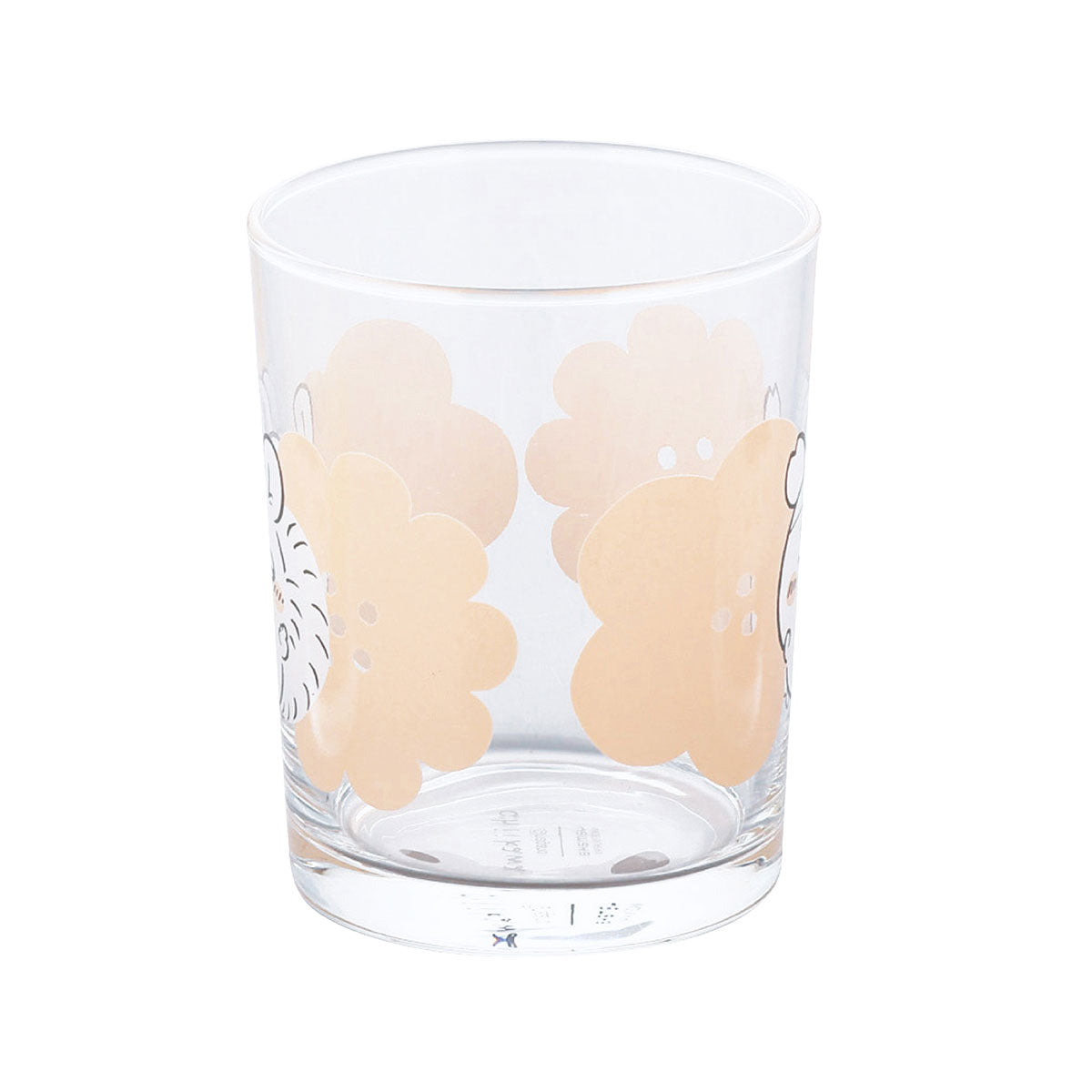 Vaso de vidrio Chiikawa Happy Blossom rosado