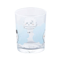 Vaso de vidrio Chiikawa Happy Blossom azul