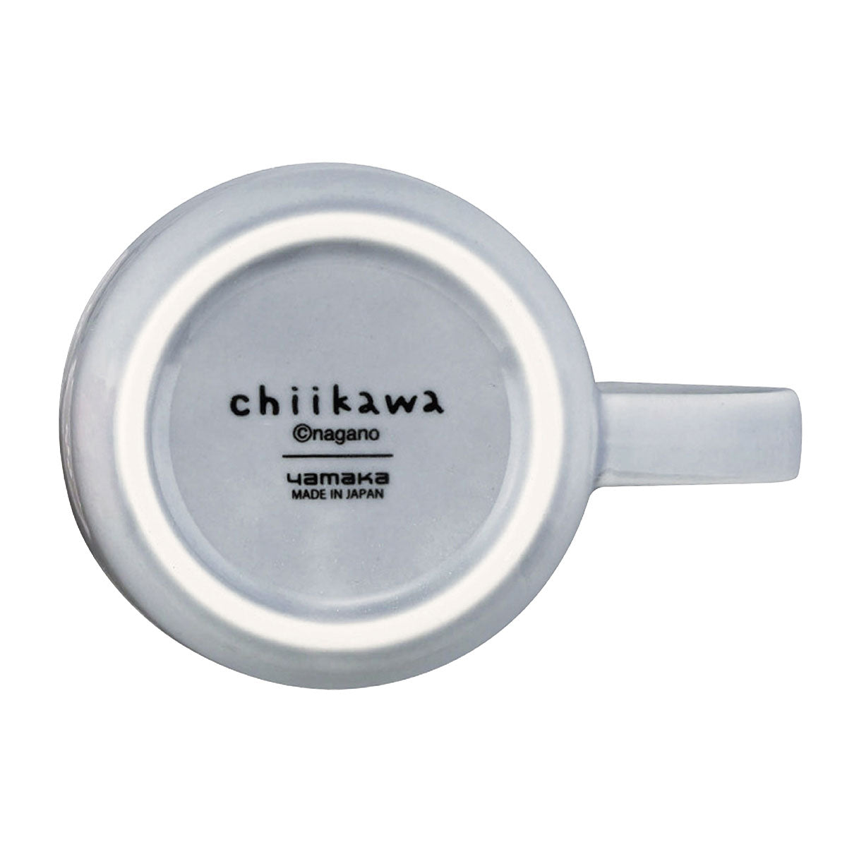 Tazón Chiikawa de flores felices azul