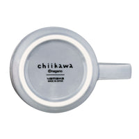Tazón Chiikawa de flores felices azul