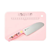 Set de cuchillo seguro y tabla para niños Disney Princess