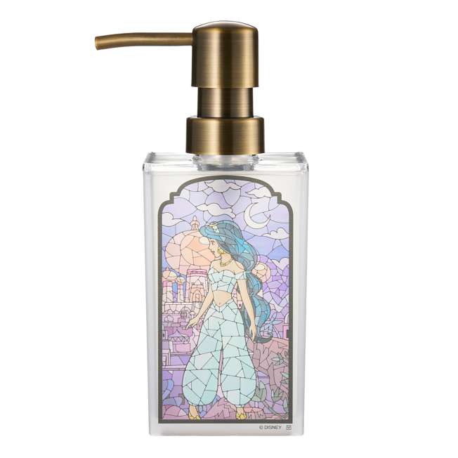 Dispensador de jabón espumoso Jasmine estilo vitral