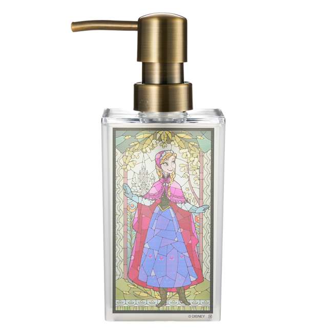 Dispensador espumador de Anna, estilo vitral