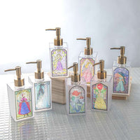Dispensador de Rapunzel estilo vitral - Yamanaka-nuri