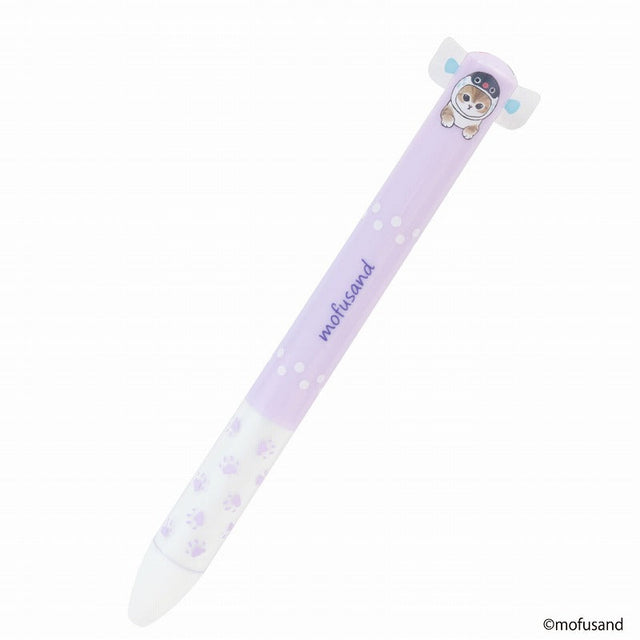 Bolígrafo mofusand de dos colores, diseño pez globo
