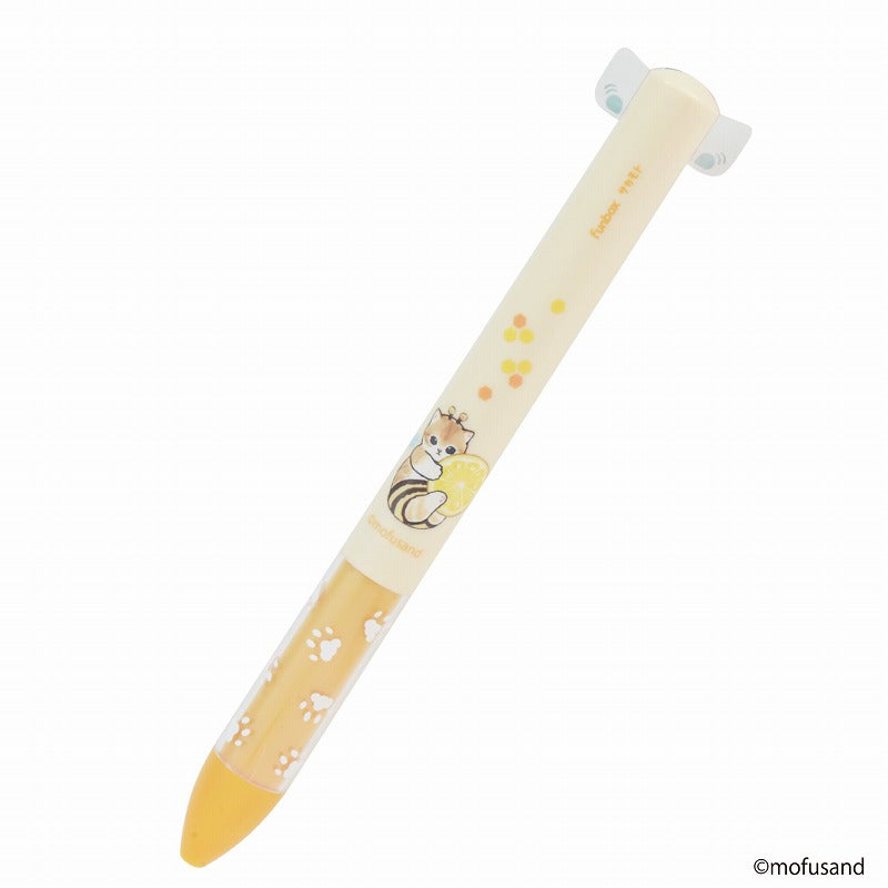 Lápiz pasta Mofusand de dos colores, diseño de abeja