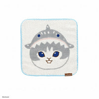 Toalla mini Mofusand de gato tiburón